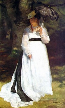 Lise with an Umbrella master Pierre Auguste Renoir Oil Paintings